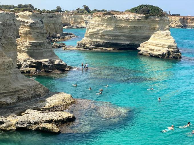 Vila Terrazza Sul Mare Torre dell'Orso Exteriér fotografie